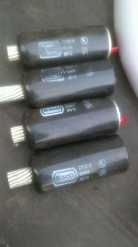 (4) Ilsco CPM-350 CCC-3 Wire Connector Adaptor