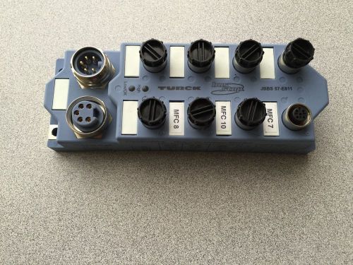 TURCK JBBS-57-E811 Bus Stop DeviceNet Hub with Voltage Monitor