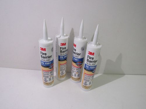 3M FD150+ FIRE BARRIER SEALANT 10.1 FL OZ TUBE (LOT OF 4) ***NEW***