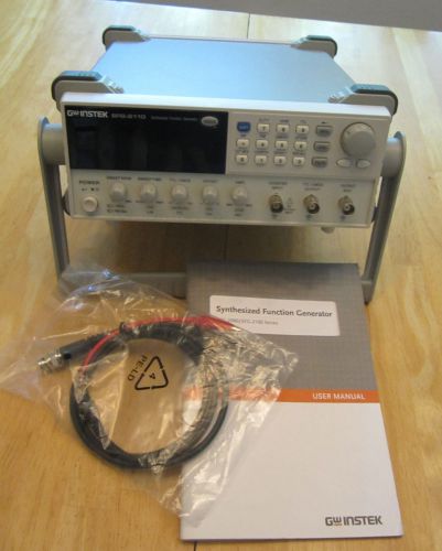 GW Instek SFG-2110 10MHz DDS Function Generator with sweep/AM/FM