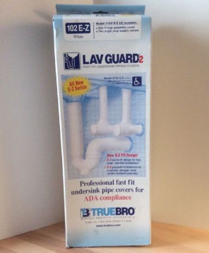 TRUBRO LAV GUARD 2 102 E-Z UNDERSINK PIPING COVERS ADA Compliance **NEW**