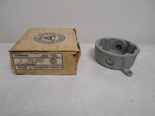 Appleton JBX-50L 1/2&#034; Unilet Junction Box, Malleable Iron