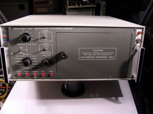 VII 1208AK SIGNAL SOURCE TEST PATTERN GENERATOR TESTED