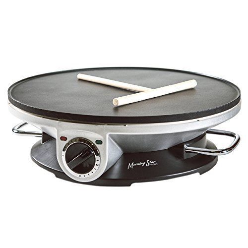 Morning Star - Crepe Maker Pro - 13 Inch Crepe Maker &amp; Electric Griddle - Maker