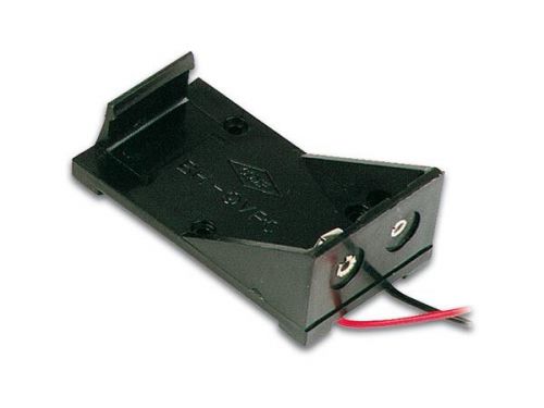 Velleman BH9V BATTERY HOLDER FOR 1 x 9V CELL (WITH LEADS)