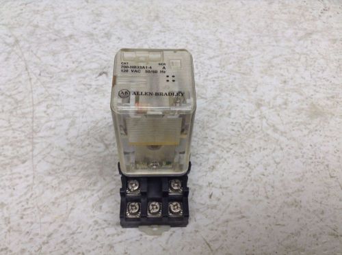 Allen Bradley 700-HB33A1-4 Pilot Relay 120 VAC Coil 700HB33A14 (TB)