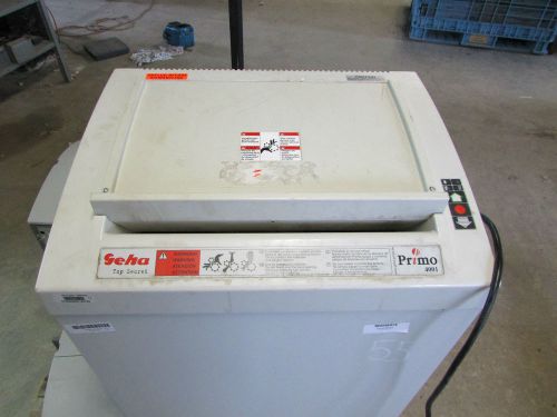 Geha Primo 4001 Heavy Duty Shredder, 10 Sheet Capacity High Security Cross Cut