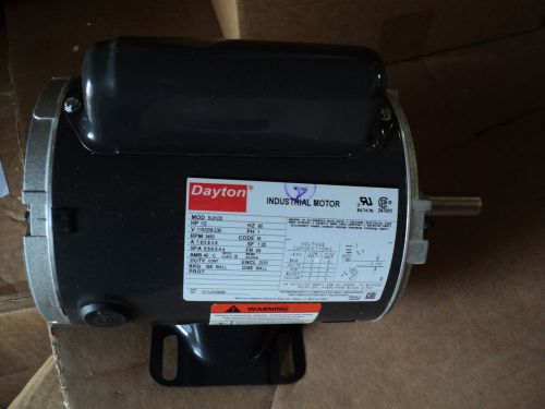 DAYTON 5UKD0 MOTOR 1/2 HP , 3450 RPM , 115/208/230 V , 1 PH , 56 FR , G PURPOSE