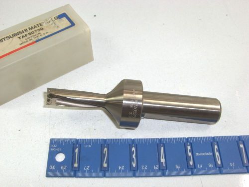 Mitsubishi 5/8&#034; indexable insert drill for sale