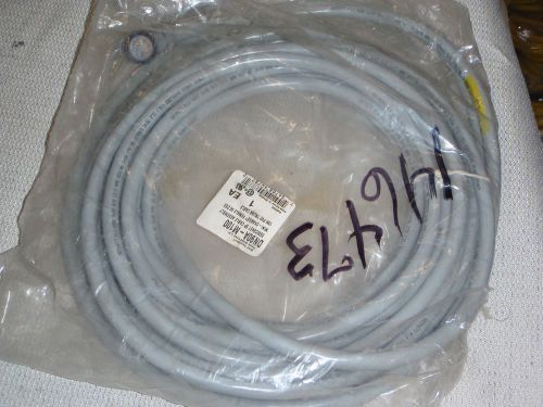 Brad Harrison Woodhead DeviceNet 5 Pole Trunk Cordset Cable, 90° 10 Meter - NEW