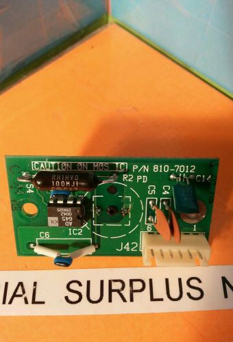 HAMAMMATSU LASER OPTIC BOARD R2PD 810-7012