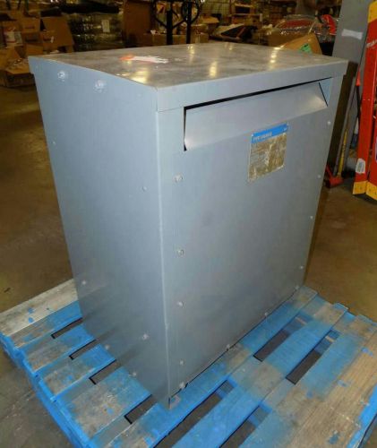 GTE Sylvania 3BN 75KVA 460V Prim 460Y/266V Sec. 3PH Drive Insolation Transformer