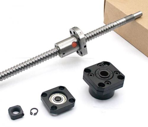 Ballscrew2005-2500mm (?:20mm pitch:5mm l:2500mm) end machined+ballnut+fk/ff15 for sale