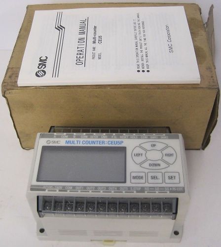 SMC CEU Series RS-232C Output Stroke Multi-Counter CEU5P NIB