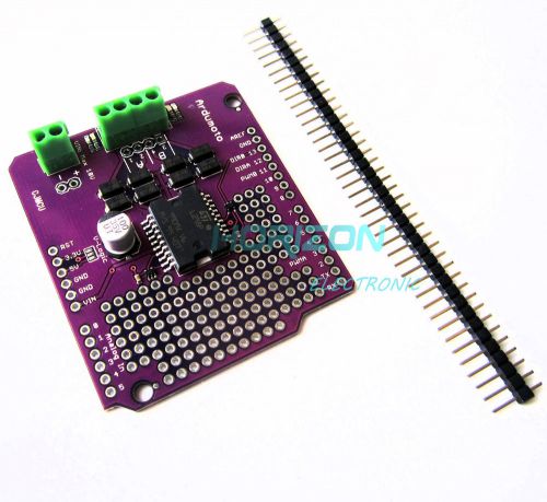 Dual channel Motor Driver Shield L298P DC stepper motor driver board Arduino M46