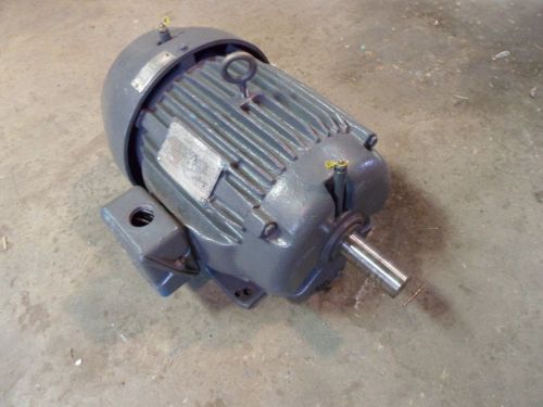 Siemens 10hp premium motor #91133 fr:2 15t 230/460v 3510:rpm ph:3 rebuilt for sale