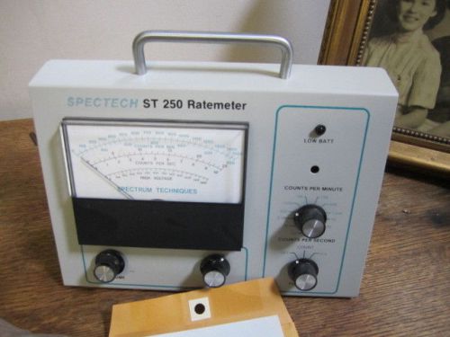 SPECTECH ST 250 RATEMETER WITH EXTRAS