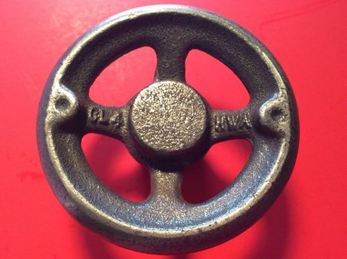 CARR LANE 4&#034; HAND WHEEL  CAST IRON CL-4-HWAF STEAM ENGINE FLYWHEEL STEAMPUNK