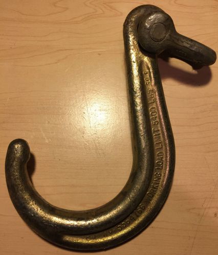 Dixie industrial hook for 5/16 g7 or 3/8 g4 chain with wll 2 ton for sale