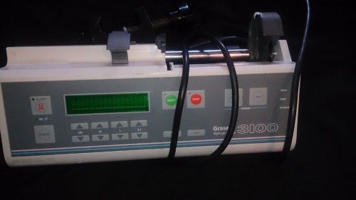 GRASEBY 3100 SYRINGE DRIVER INFUSION PUMP