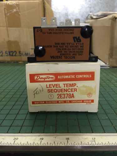 Dayton Level Temp. Sequencer 2E378A