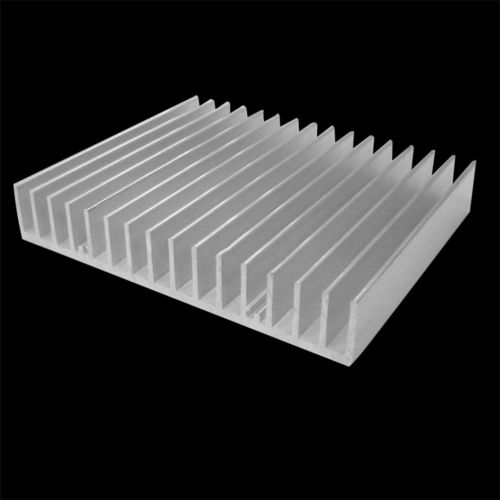 100x120x20mm Aluminum Heat Sink For Electronics Computer Electric Equipment E2