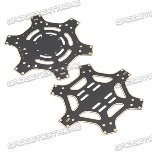 F550 Fuselage Upper &amp; Lower Center Board PCB Circuit Plate for F550 Hexacopter