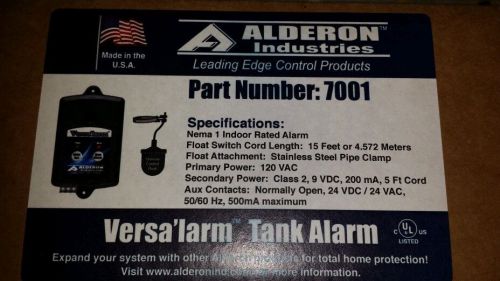 Alderon Industries Versa&#039;larm 7001 Tank Alarm Advanced Monitoring System NIB New