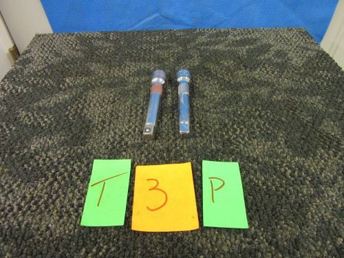 2 s-k 40161 hd extension bar 1/2&#034; drive socket set 5&#034; long adapter impact used for sale