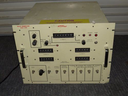 NANOFAST DELAY GENERATOR MODEL 568-702 (#1124)