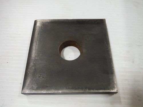 square washer 4&#034; X 4&#034; (1pcs) plain 1/2&#034; thick