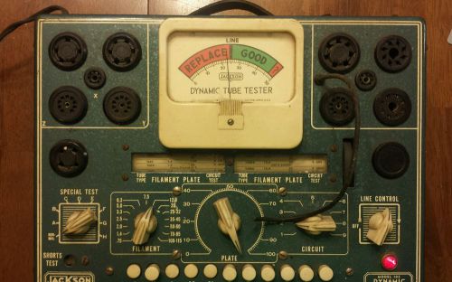 JACKSON MODEL 636/637/103 TUBE TESTER