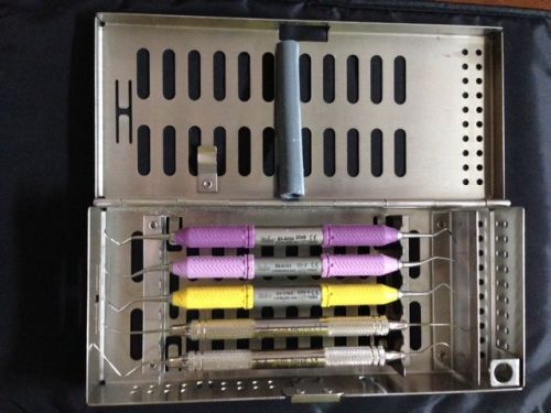 NEW Miltex instruments in NEW Miltex 5 Cassette