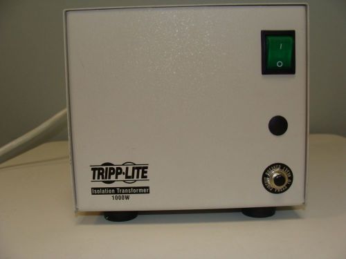 Tripp-lite is1000hg medical grade isolation transformer for sale