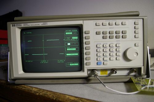 HP Agilent 54504A 400 MHz 200 MSa/s Digital Oscilloscope Cal&#039;d Advanced trigger