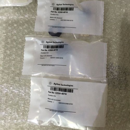 Lot of 3 AGILENT G2938-68716 GASKET KIT  ,  NEW