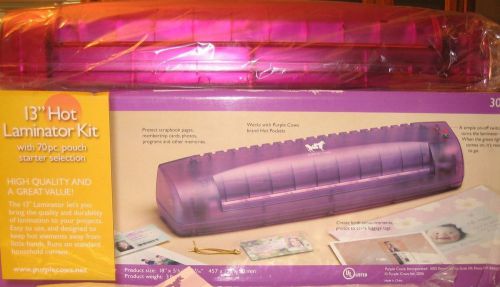 Purple Cow 13&#034; Hot Laminator Machine