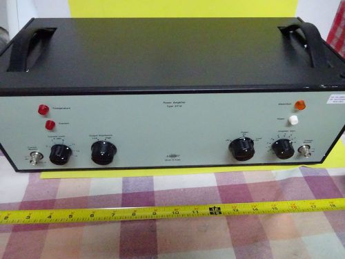 BRUEL KJAER 2712 POWER AMPLIFIER for SHAKER ACCELEROMETER CALIBRATION VIBRATION