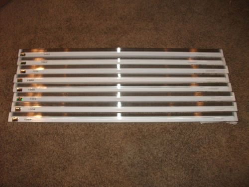 34&#034; Glocalite T5-21W-120, Fluorescent Cabinet Light Fixture 120 Volt, Lot of 8