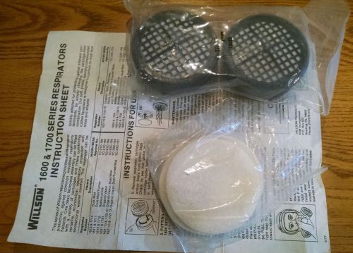 WILLSON 1600 &amp; 1700 SERIES RESPIRATOR, FILTER, RETAINER, CARTRIDGE (refill?)