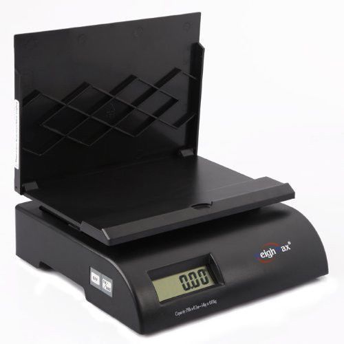 75 lb capacity postal scale ship weight count office package box letter digital for sale