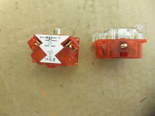 Allen Bradley KA3 Contact Block 9001 lot of 4