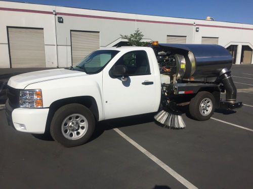 Parking lot sweeper, masco, nite-hawk, tenant, street sweeper, sweeper truck