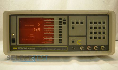 WAYNE KERR 6425 COMPONENT ANALYZER IMPEDANCE LCR METER