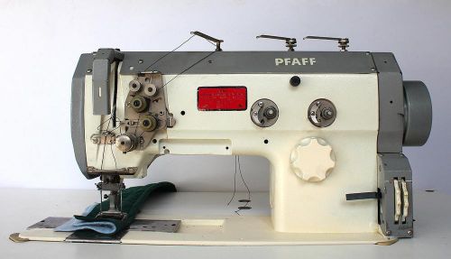 Pfaff 1426 walking foot 2-needle 1 1/4&#034; gauge big hook industrial sewing machine for sale