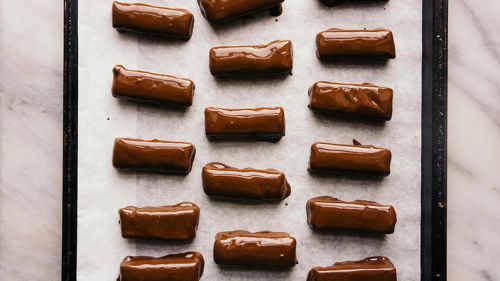 Homemade Twix bars recipe