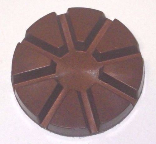 3&#034; copper bond diamond polishing pads - 50 grit for sale