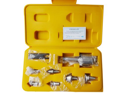 Morse taper 2 universal interchangeable live center 2 mt 8pcs set mt2 lathe for sale