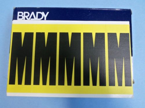 BRADY 3460-M SELF-STICKING LABEL, LOT OF 69, NEW IN BAG