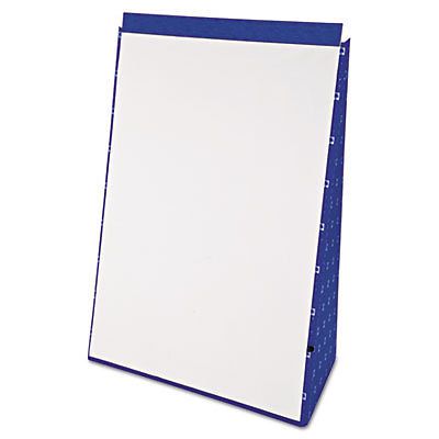 Tabletop Flip Chart Easel, Unruled, 20 x 28, White, 20 Sheets, Sold as 1 Each